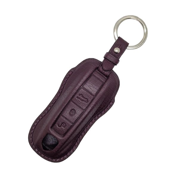 Porsche key leather pouch