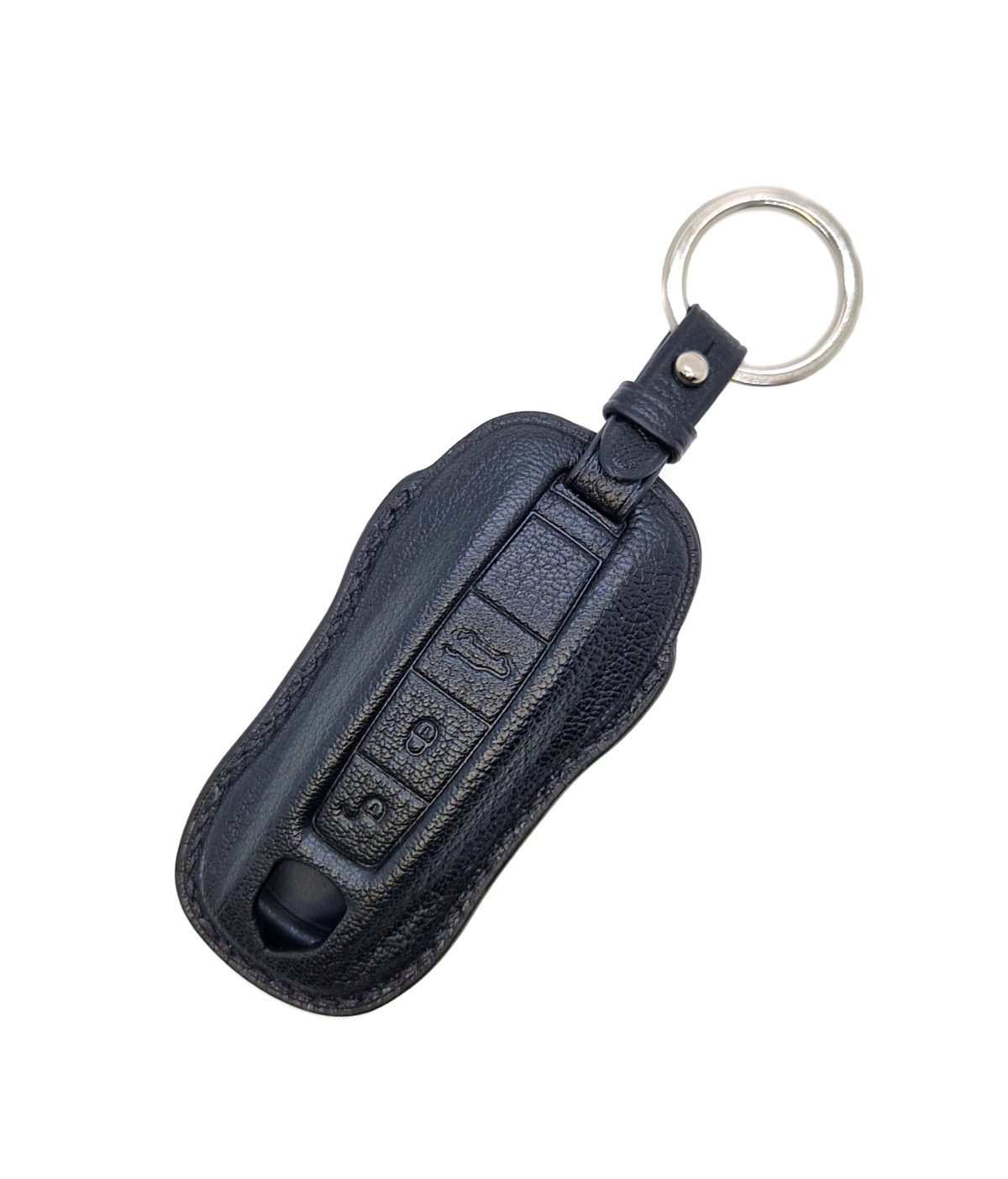 Porsche key leather pouch